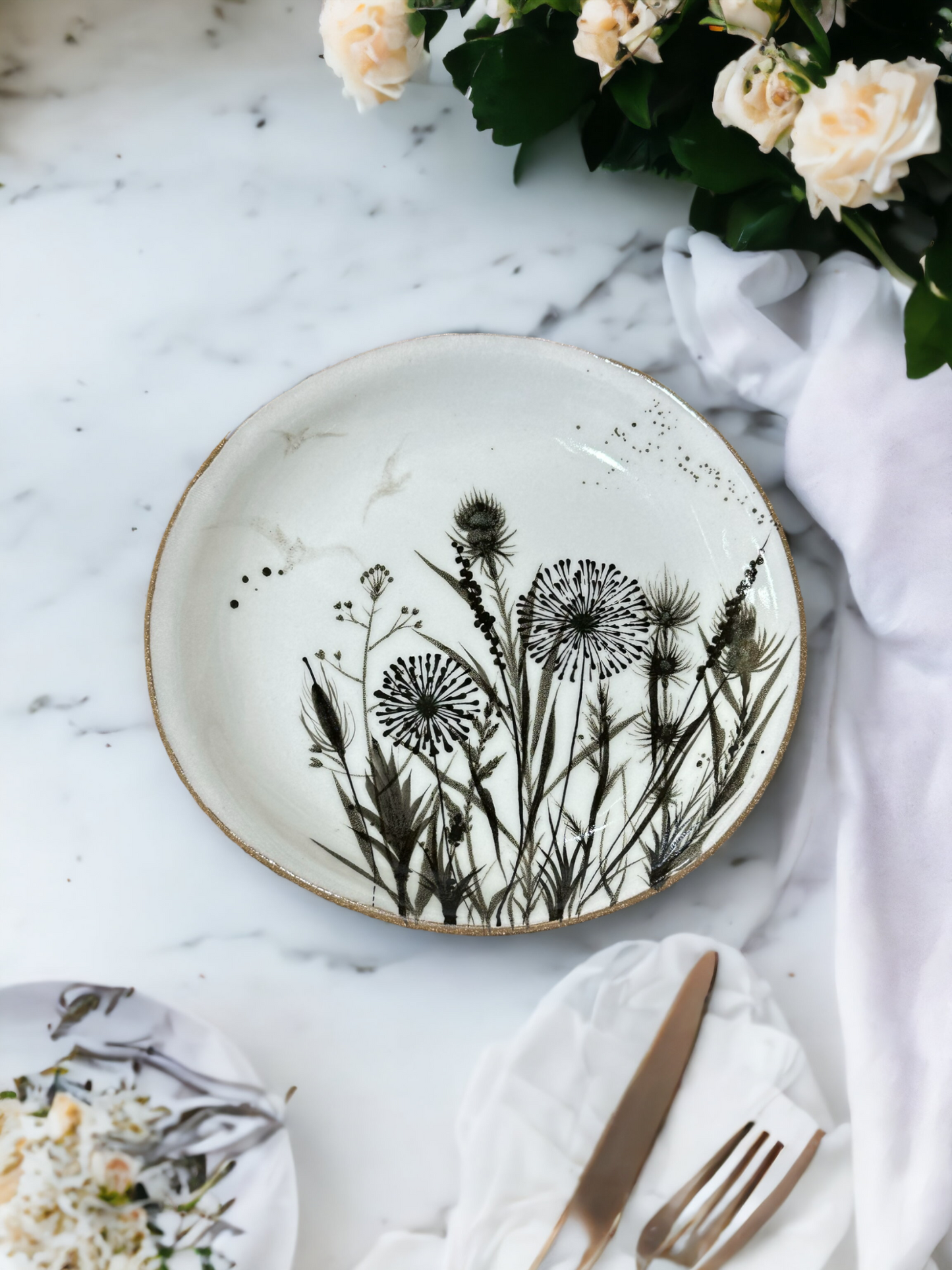 Blossom Tableware Collection - Wild Flowers Deep Plates