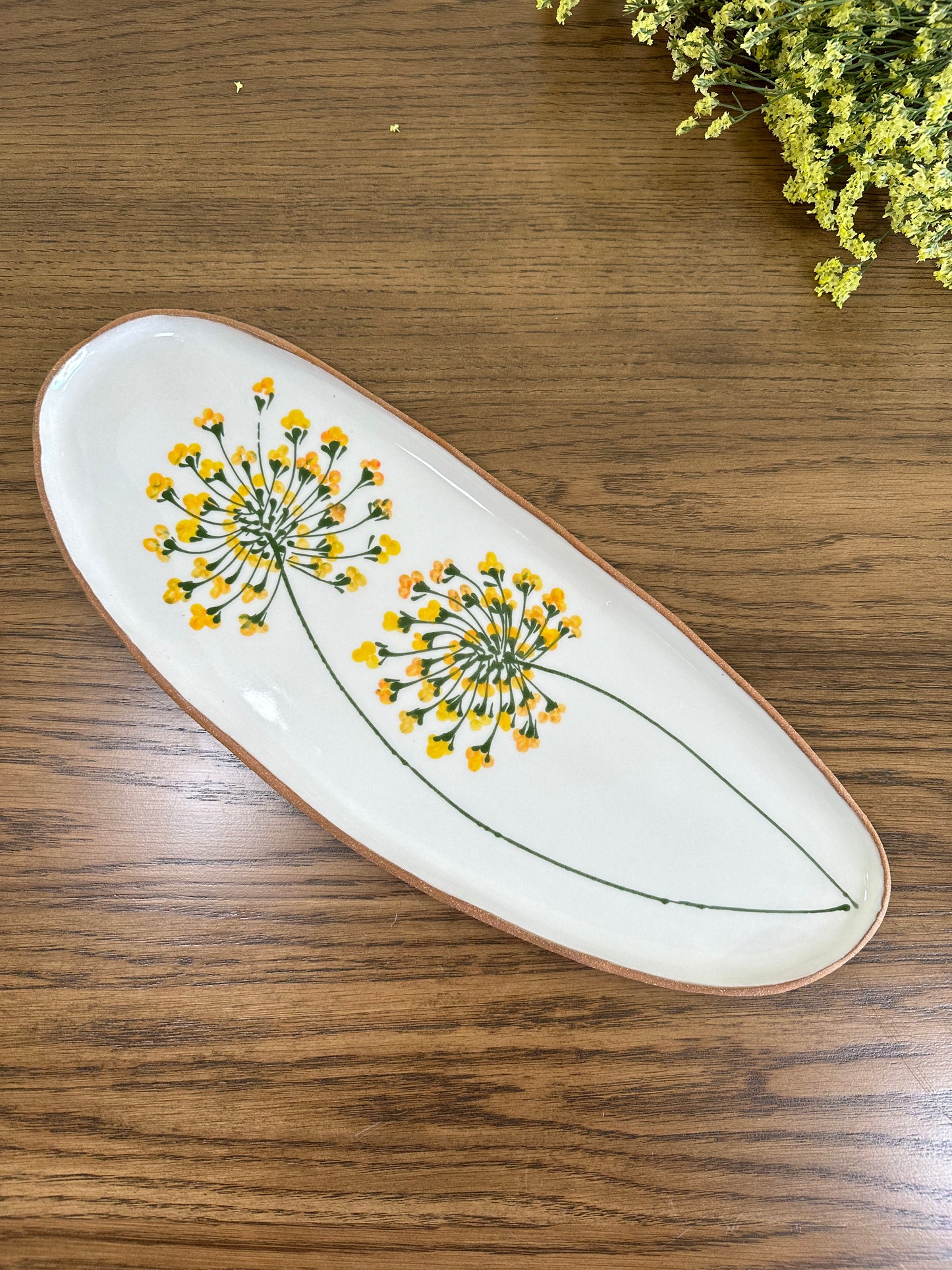 Blossom Tableware Collection - Protea Plate Long