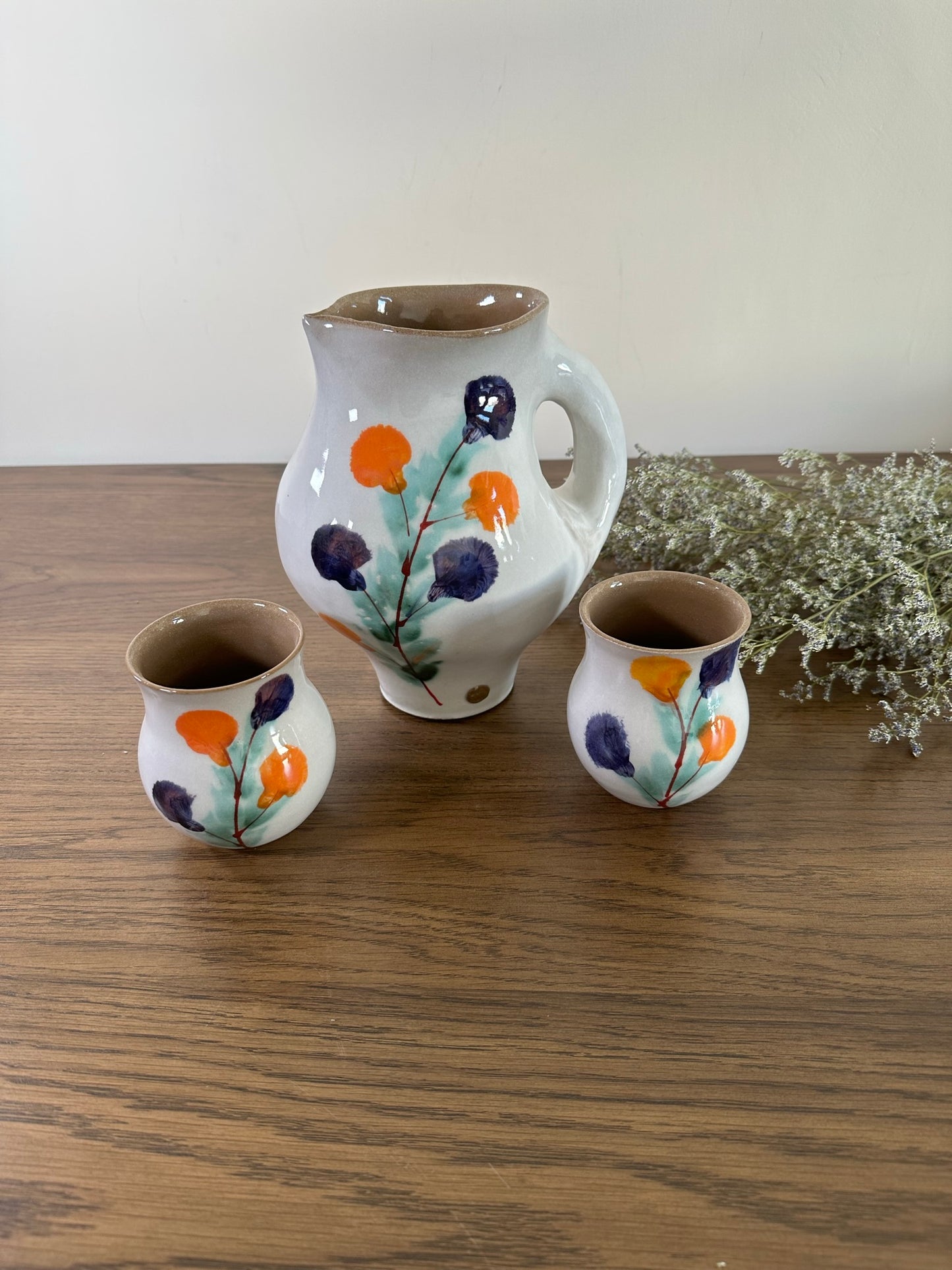 Blossom Tableware Collection - Cloves Pitcher & Cups