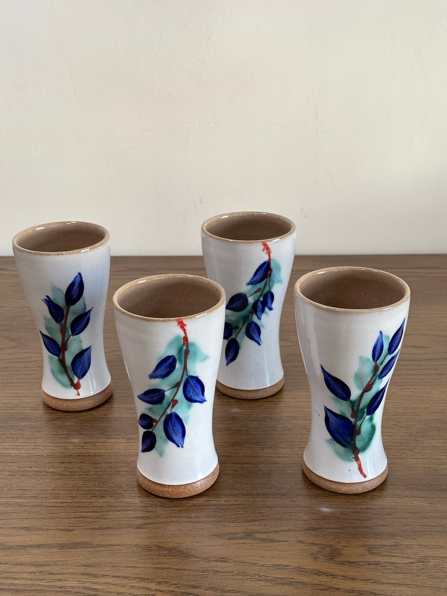 Blossom Tableware Collection - Blue Orchid Cup with designed base