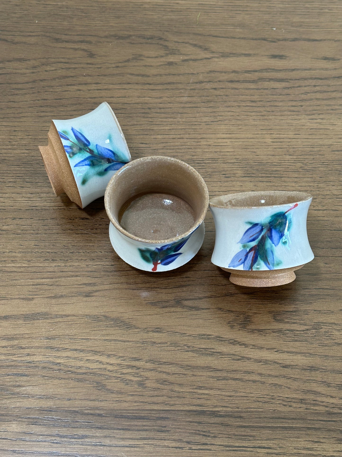 Blossom Tableware Collection - Blue Orchid Cappuccino cup