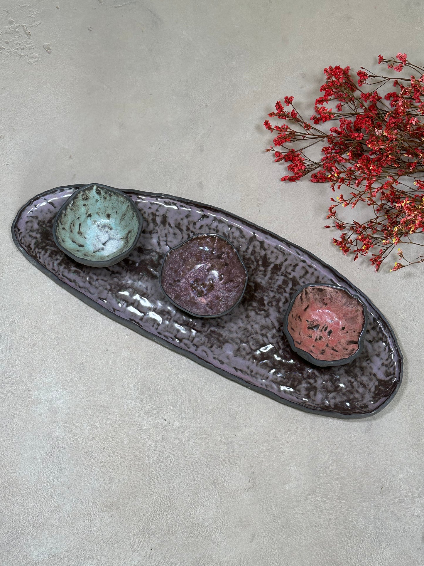 Spice Tableware Collection - Bowl Small Sumac, Cinnamon, Cardamon