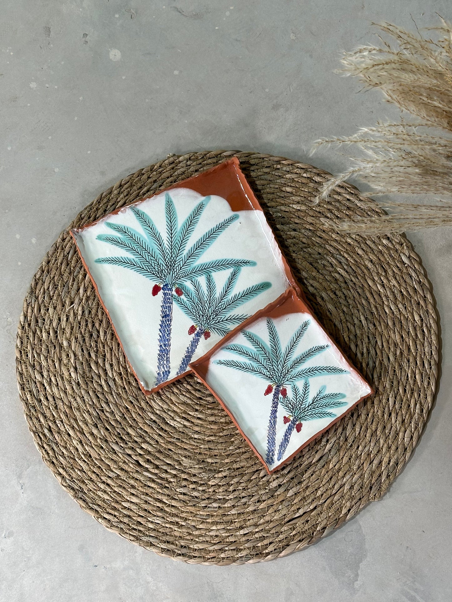 Oasis Home Decor Collection - Palm Catchall Tray
