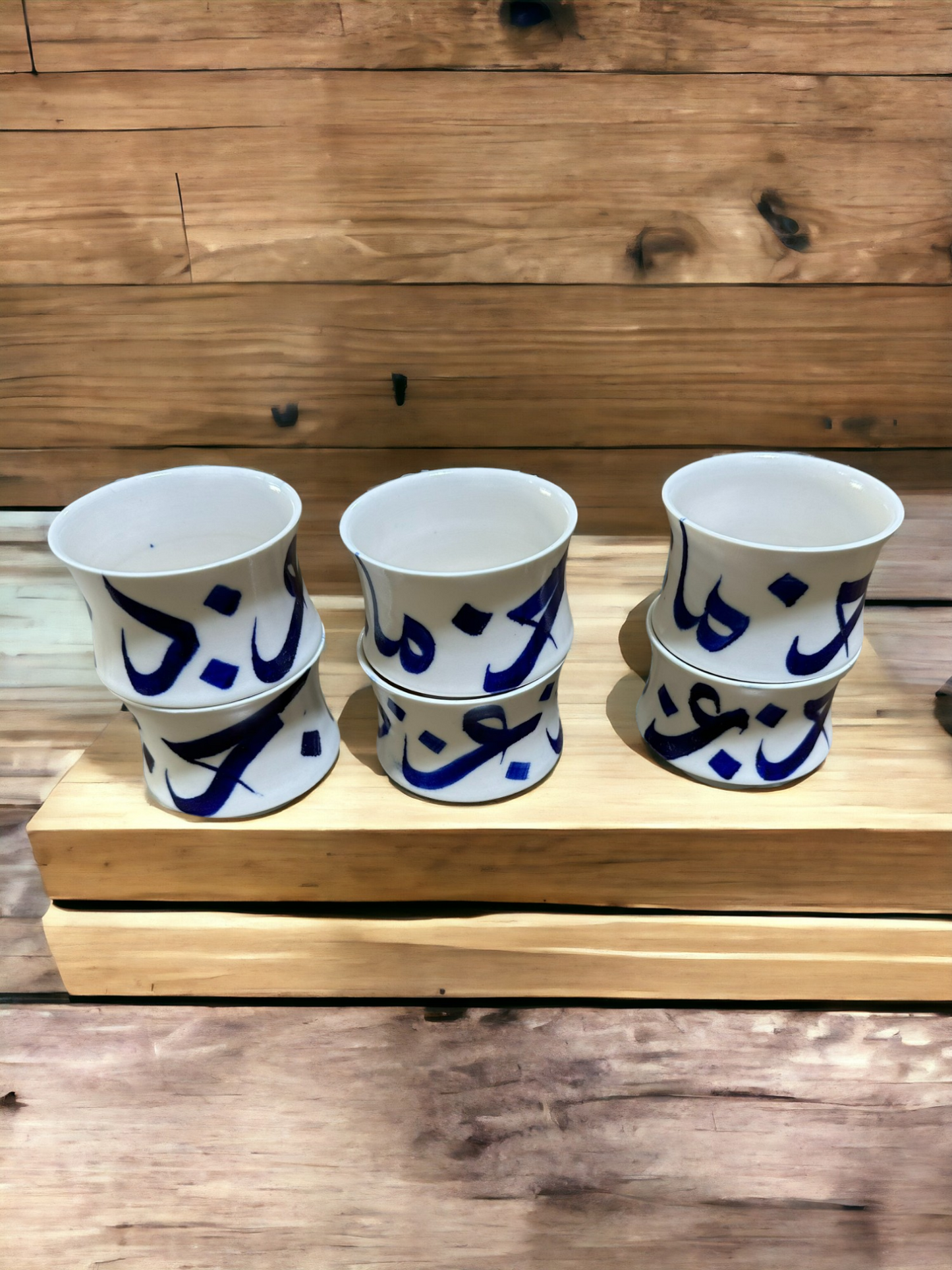 Kanz - Calligraphy Cappucino cups