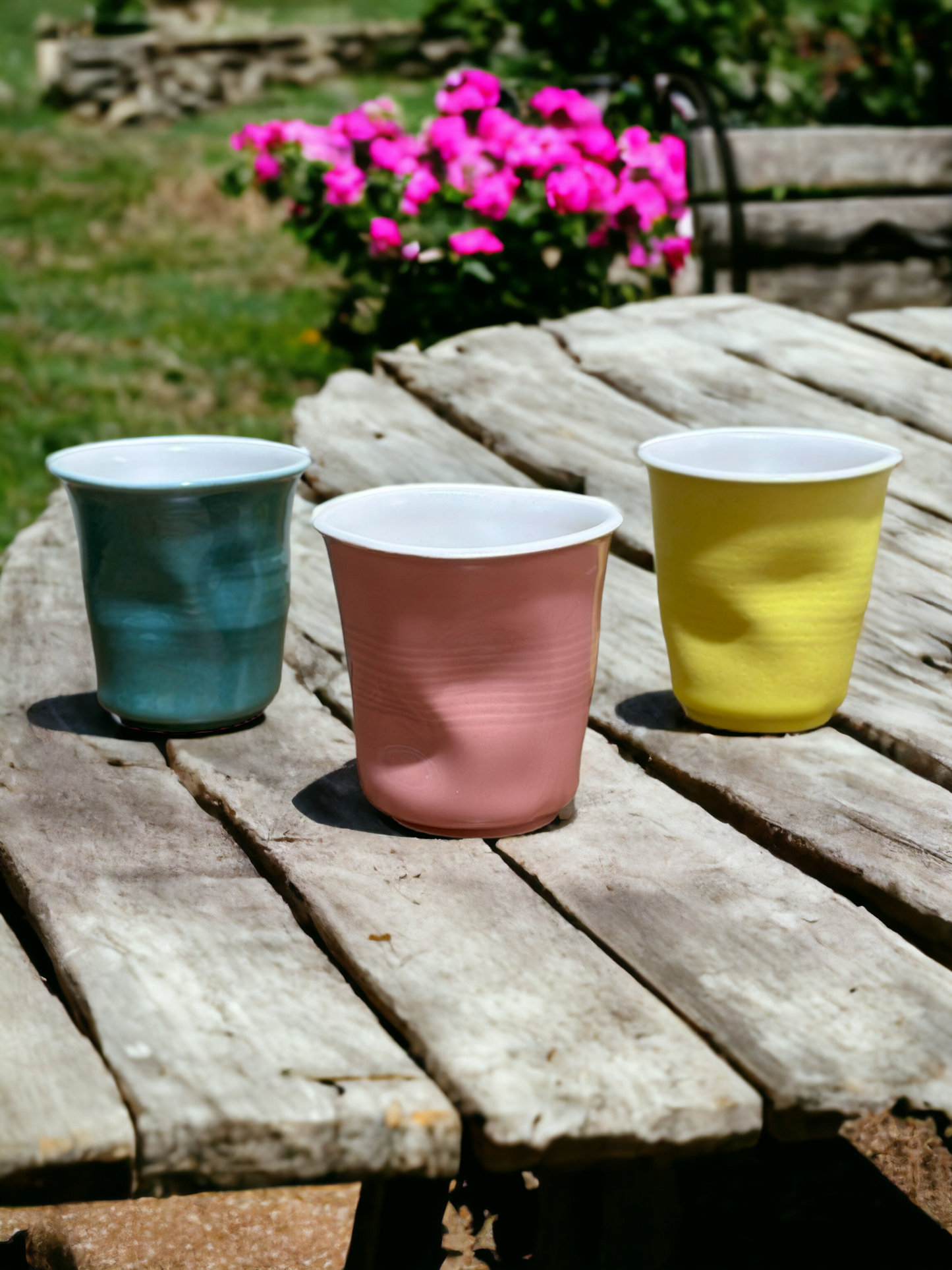 Meadows Tableware Collection - Plastic Design Tea cups