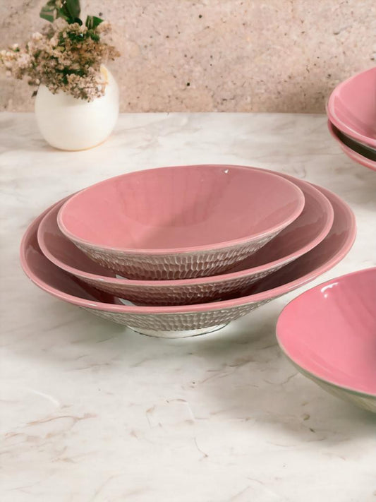 Meadows Tableware - La Ruche Dark Pink Bowl