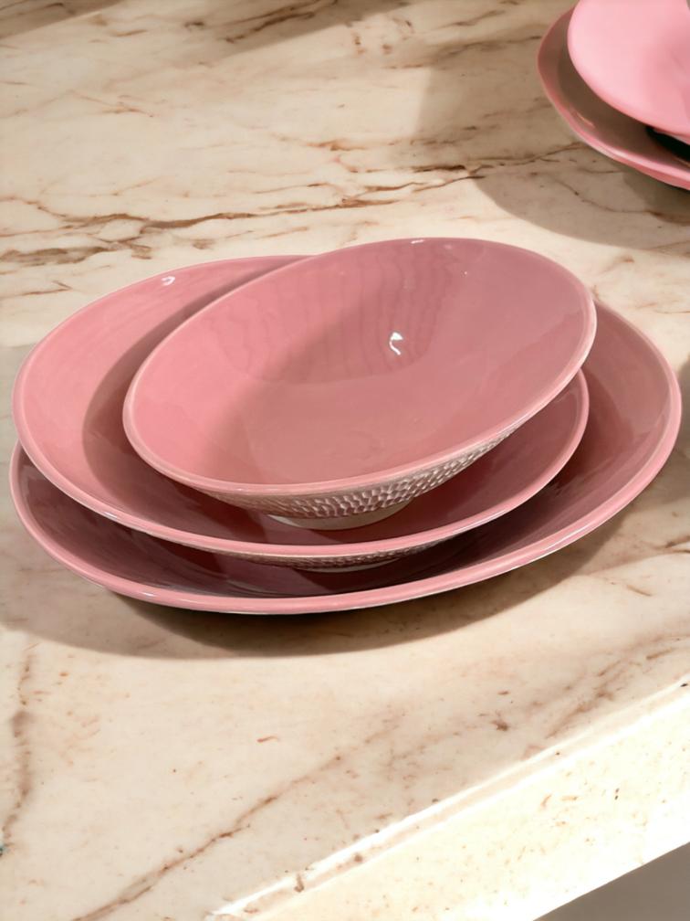 Meadows Tableware - La Ruche Dark Pink Bowl