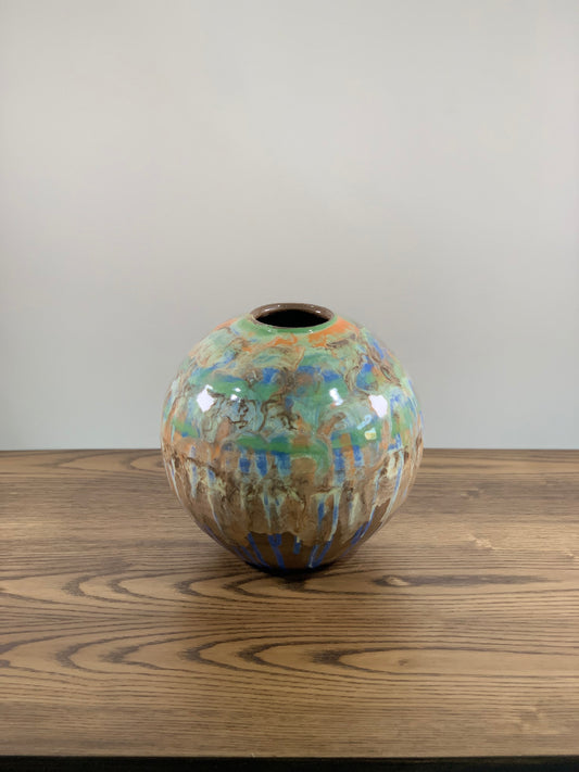 Meadows Art Home Decor Collection - Lush Vase Round