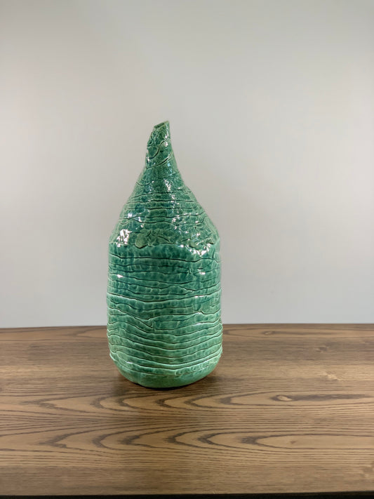 Meadows Home Decor Collection - Vase Medium Green