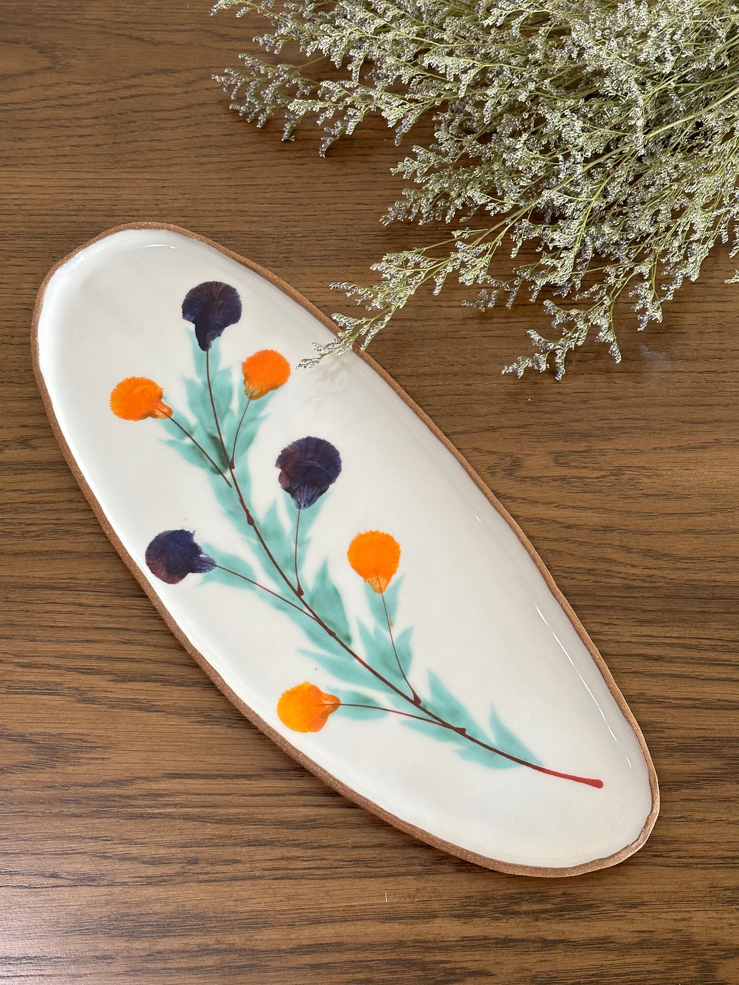 Blossom Tableware Collection - Cloves Plate Long