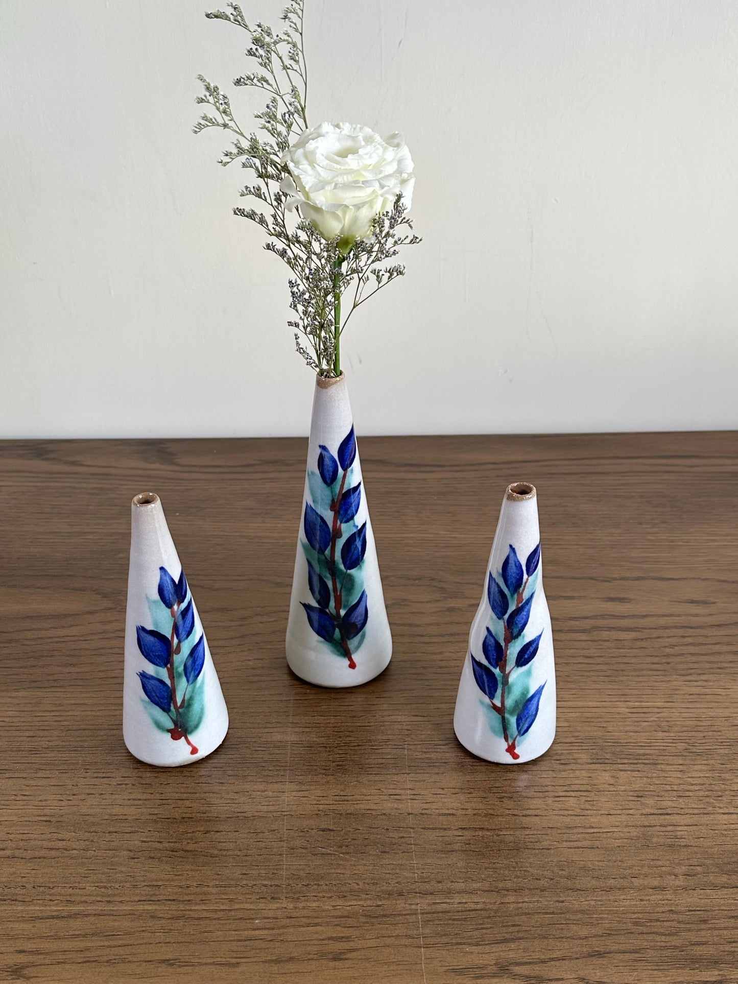 Blossom Home Decor Collection - Blue Orchid Vase