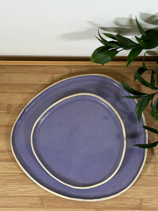 Meadows Tableware Collection - Mauve Flat Plate